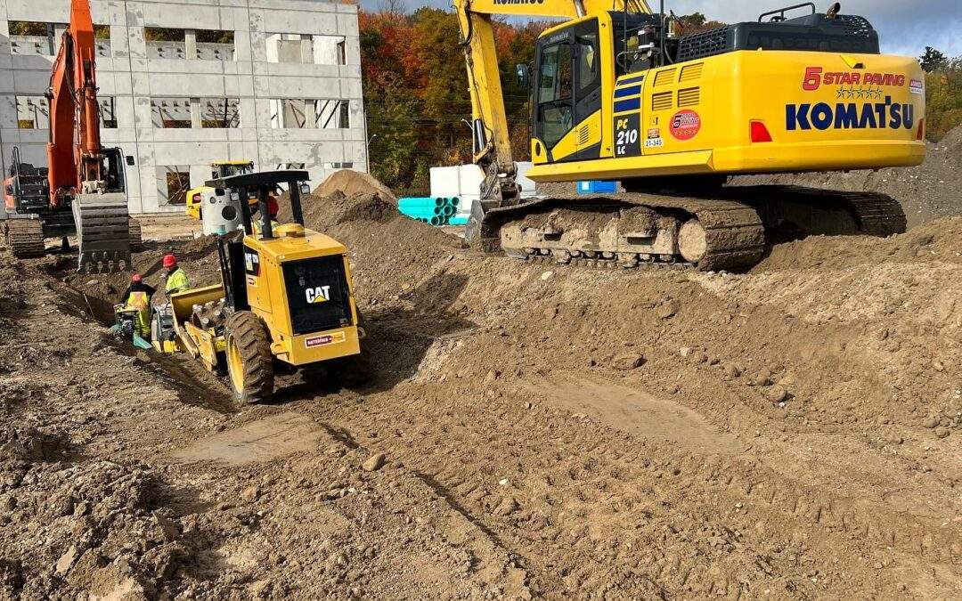 Site Servicing for New Developments: How Excavation, Sewer, and Watermain Installation Set the Foundation for Successful Projects